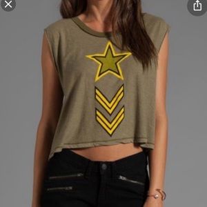 NWT Wildfox crop top